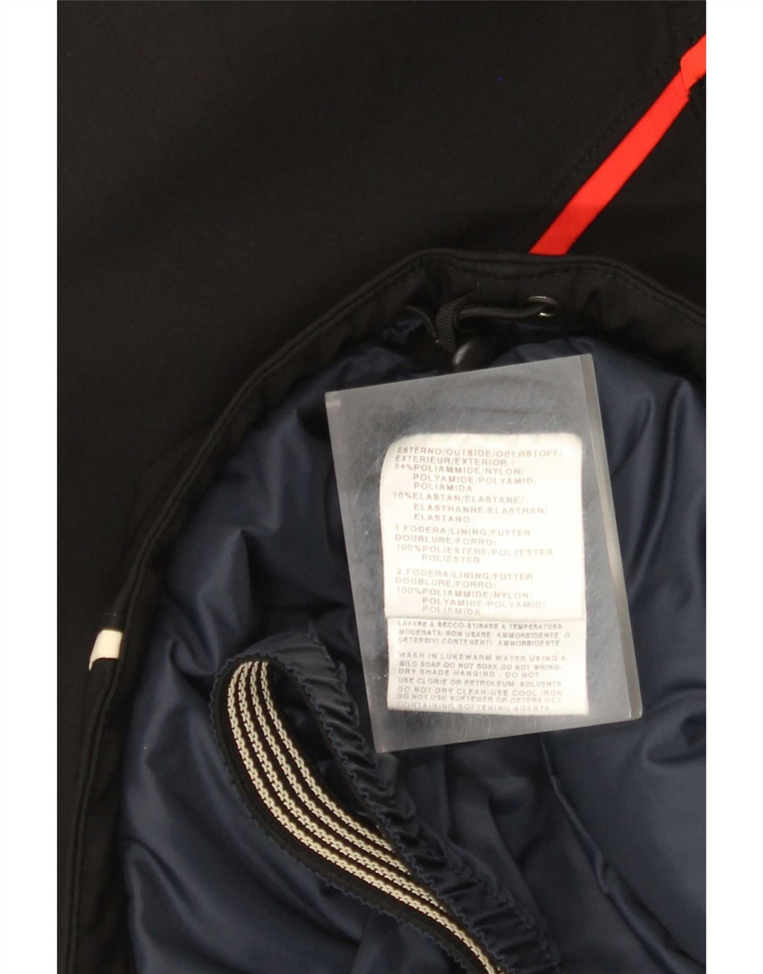 Jachetă de schi cu glugă pentru femei On the Edge IT 44 Medium Black Colorblock
