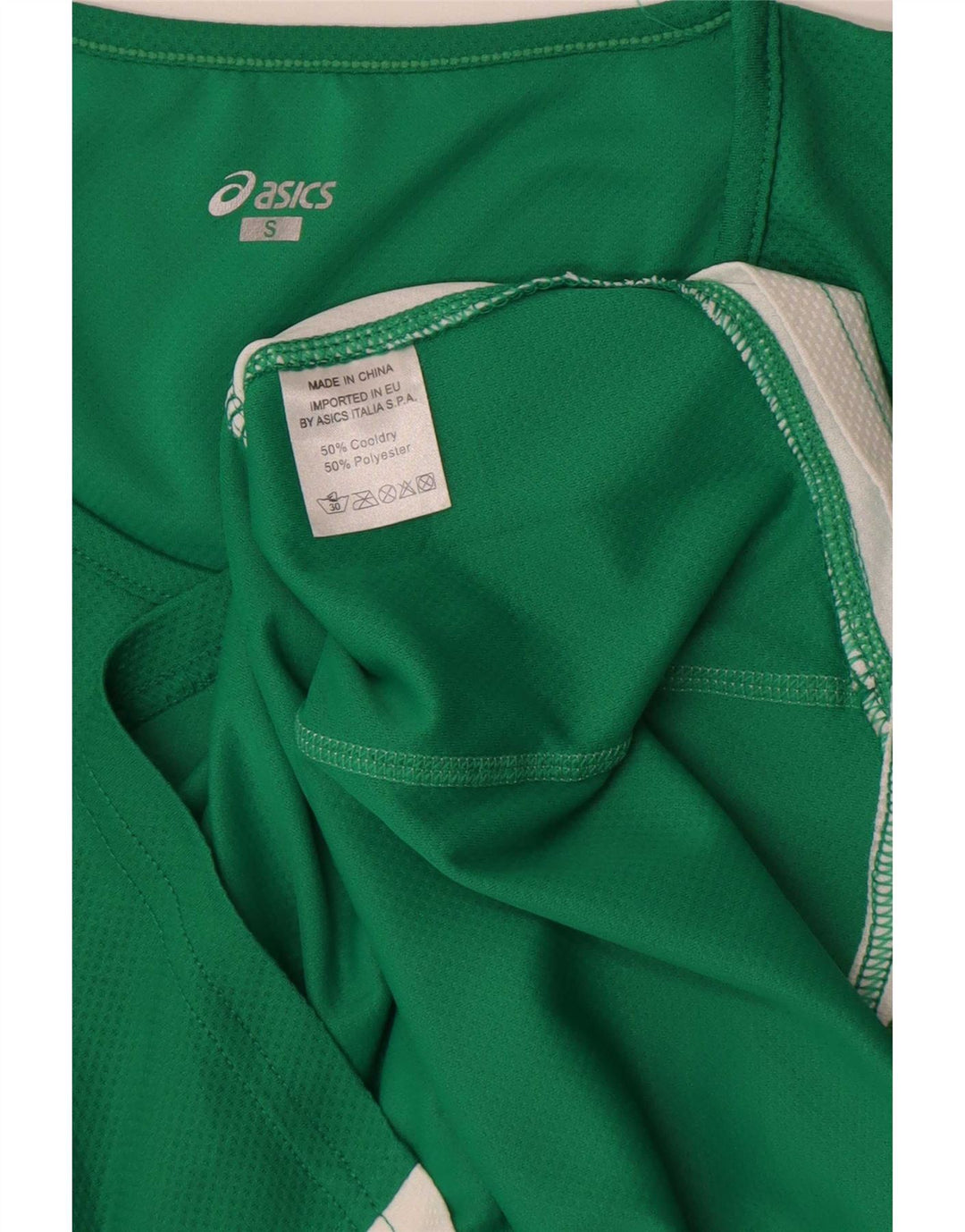 Top cu vestă grafică Asics pentru bărbați, mic, verde, colorblock