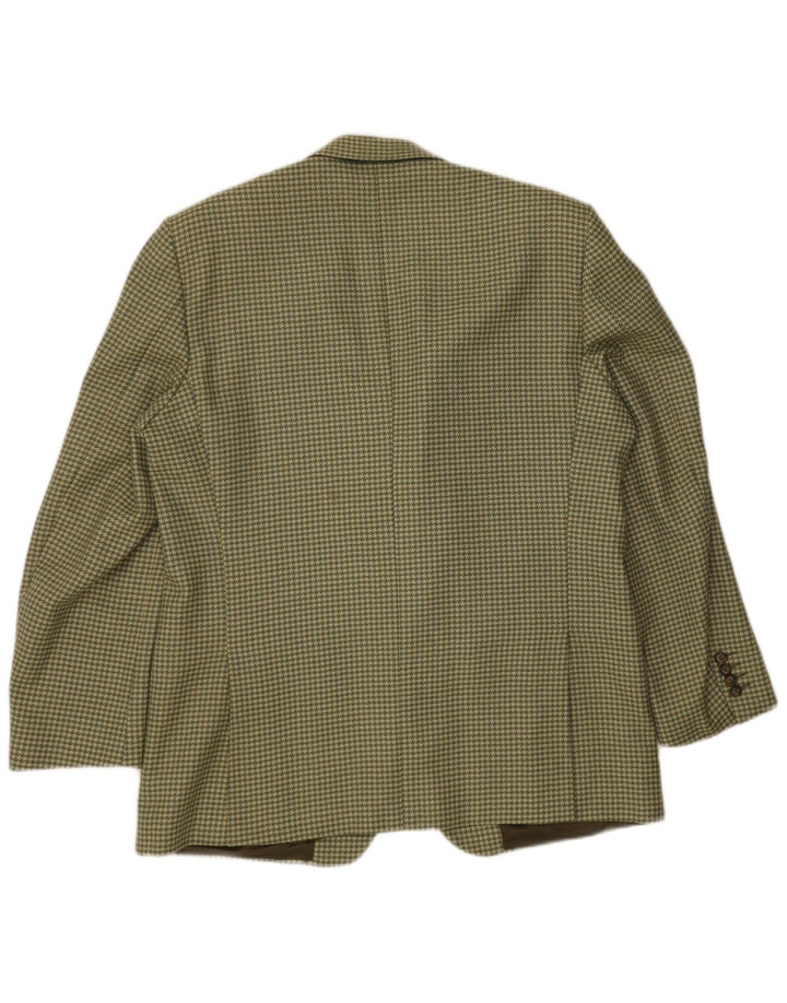 Jachetă pentru bărbați Carieri&Carieri, cu 2 nasturi, IT 56 3XL, verde, picioare de găină