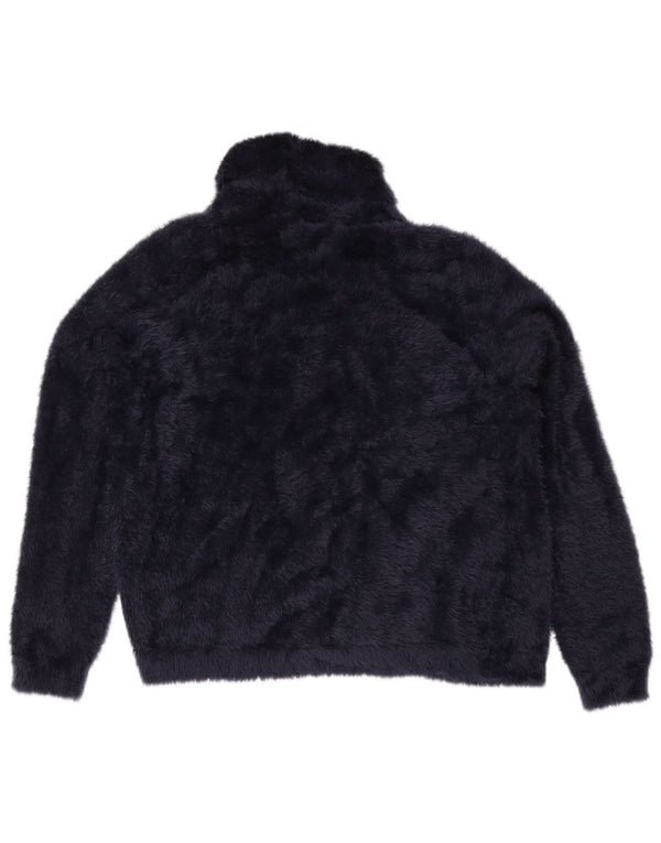 Pulover cardigan pentru femei Marks & Spencer UK 18 XL bleumarin Poliamidă