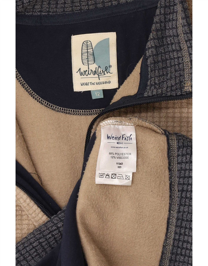 Jachetă polară pentru femei Weird Fish UK 12 Medium Beige Poliester