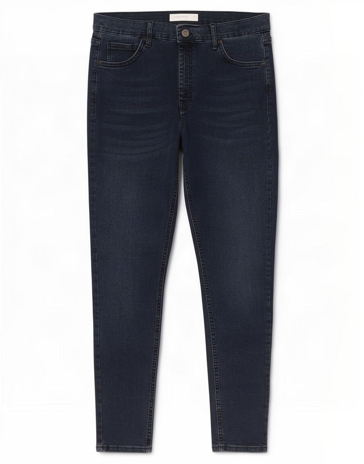 Blugi skinny pentru femei Topshop L34 L32 Poliester bleumarin