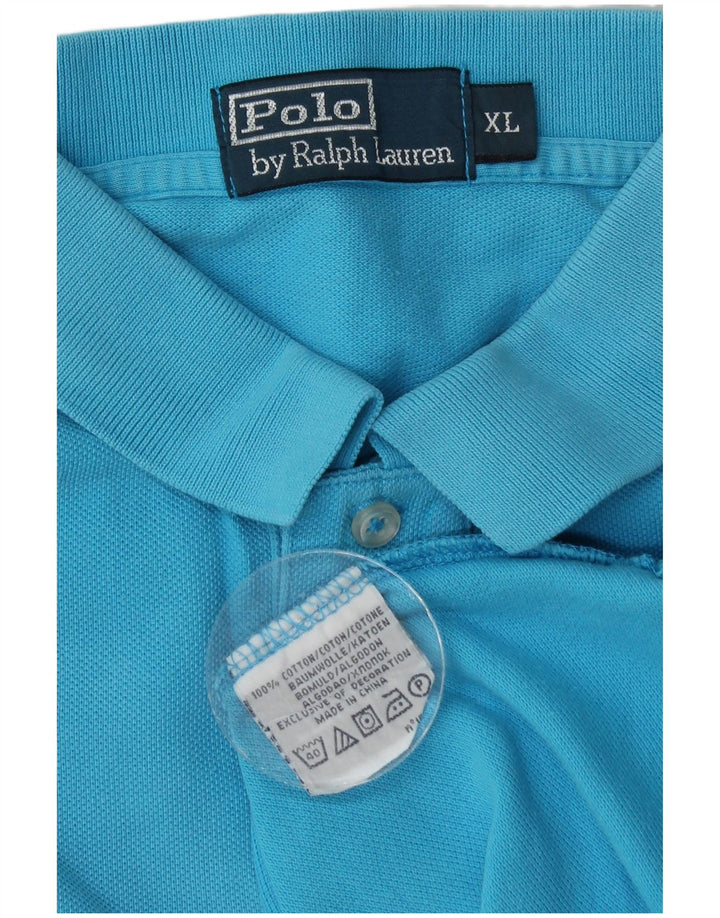 POLO RALPH LAUREN Tricou Polo XL Bumbac Albastru