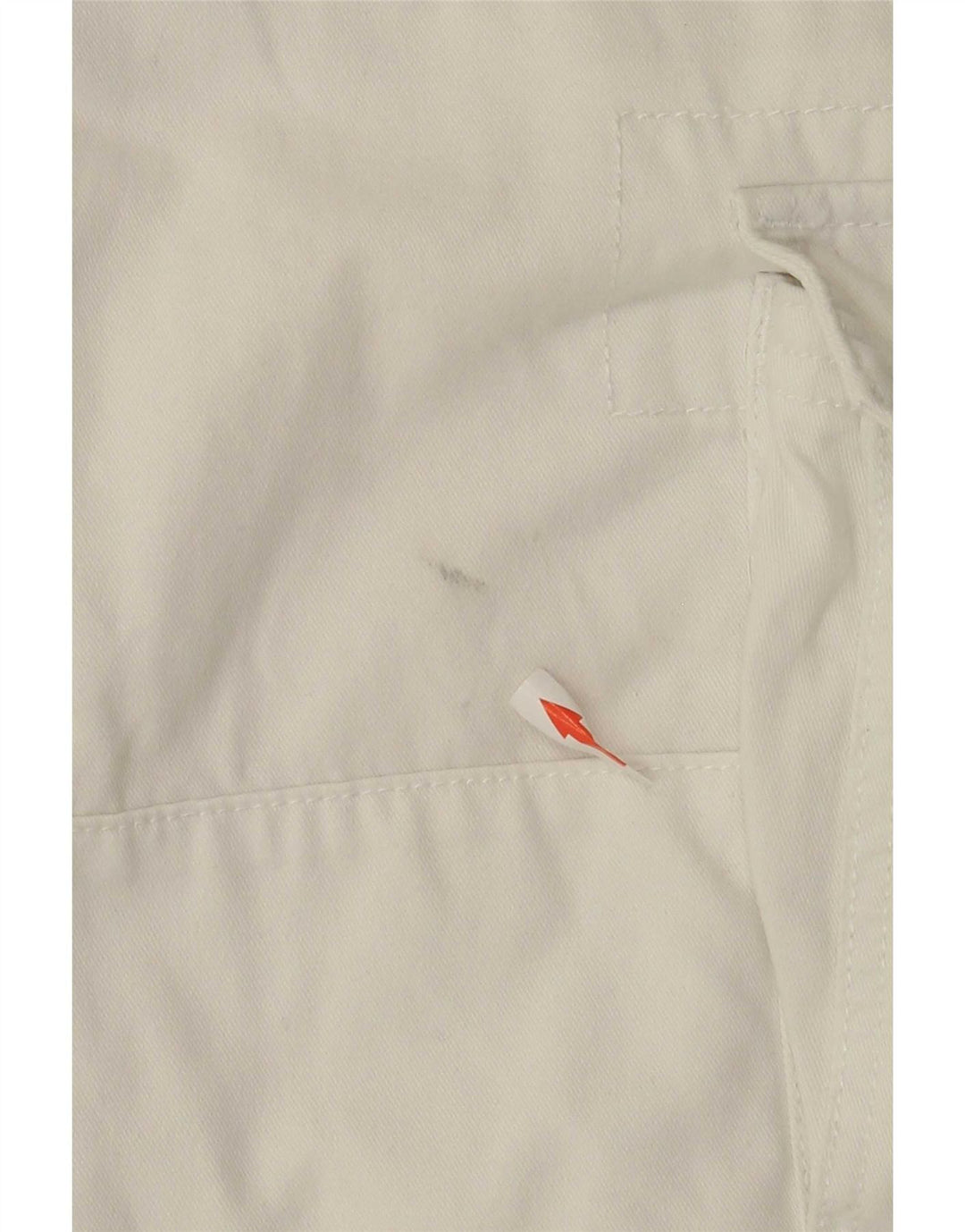 Pantaloni scurti cargo vintage pentru bărbați XL W38 alb