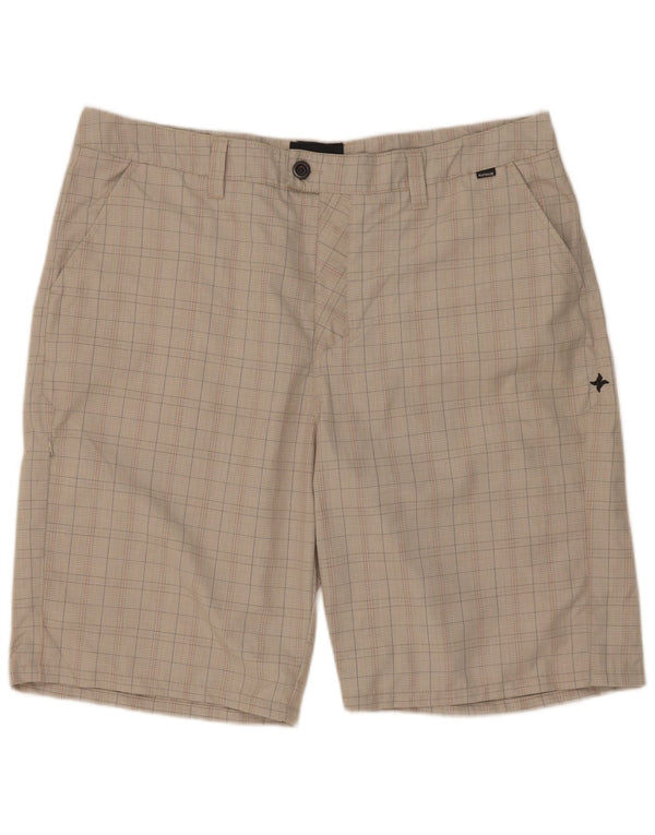 Pantaloni scurți cargo Hurley pentru bărbați W38 XL, gri poliester