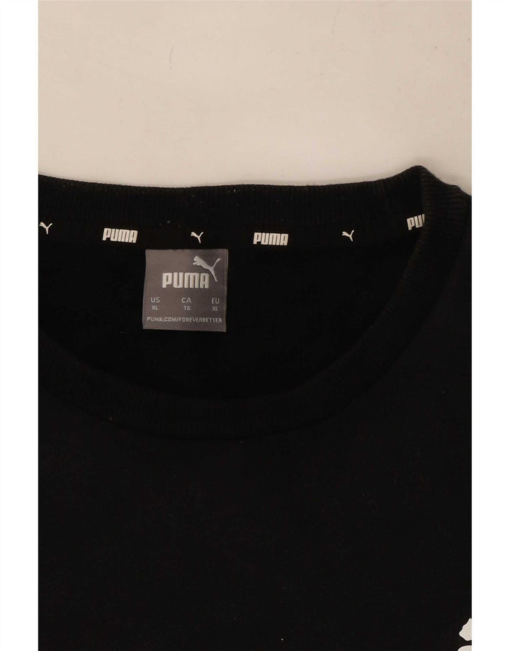 Pulover pentru bărbați Puma Jumper XL bumbac negru