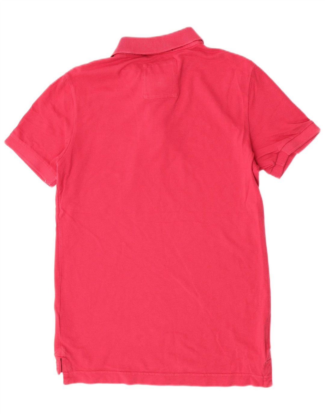 Tricou polo cu mânecă scurtă pentru bărbați Superdry, bumbac roz mediu
