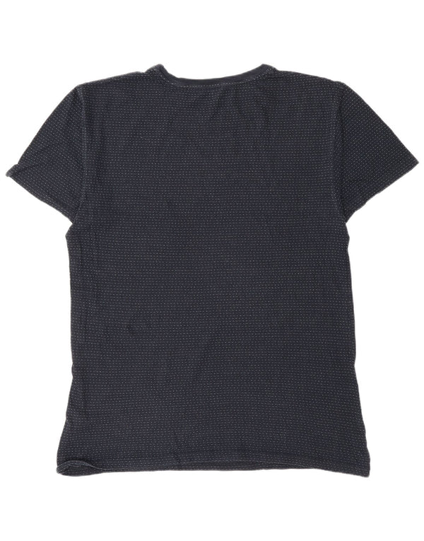 Tricou pentru bărbați French Connection Top XL Bleumarin Bumbac cu pete
