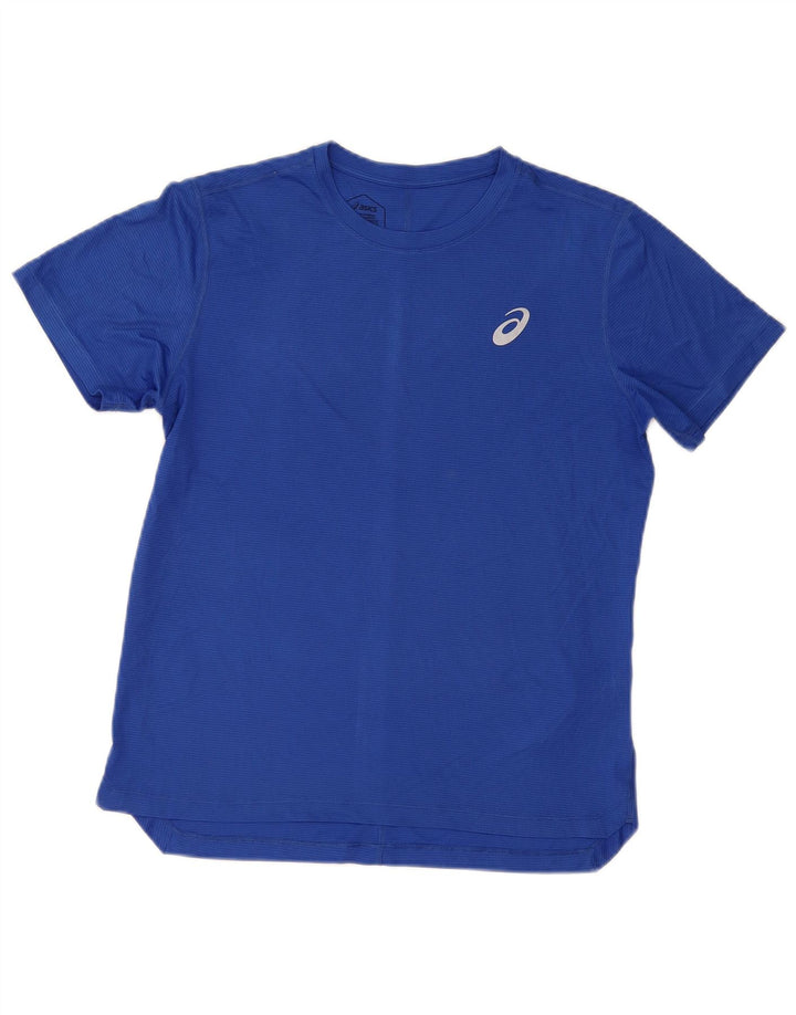 Tricou Asics pentru bărbați Top mic, albastru, poliester
