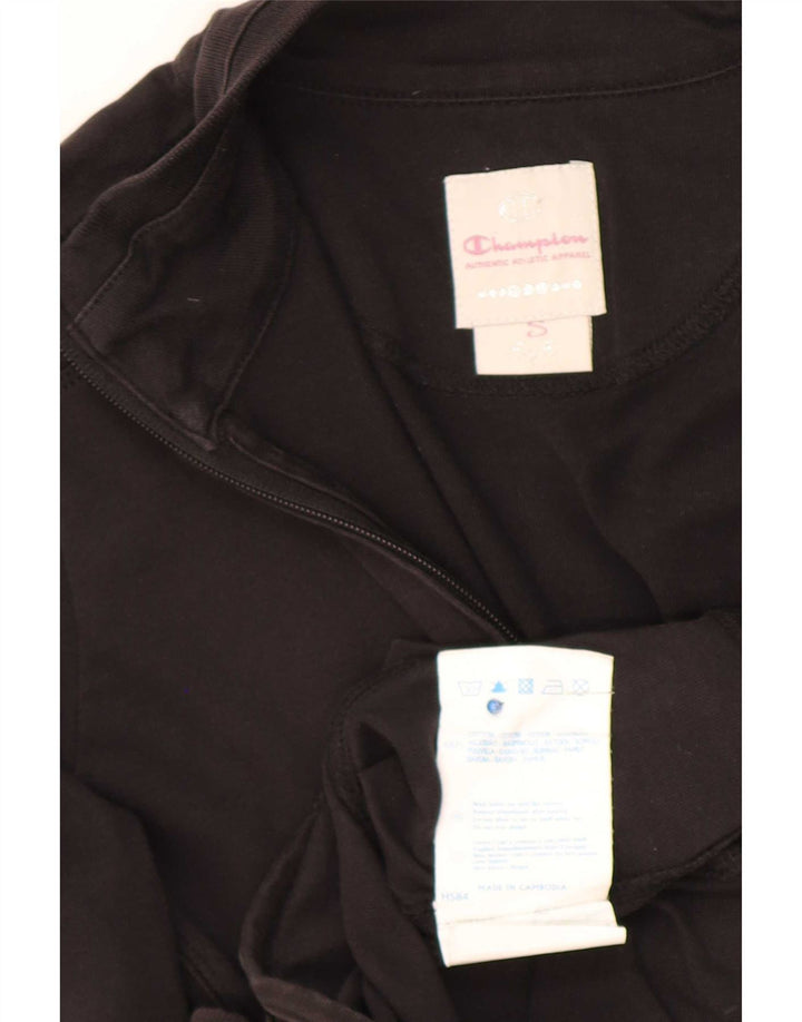 Jachetă de trening pentru femei Champion UK 10 Bumbac negru mic