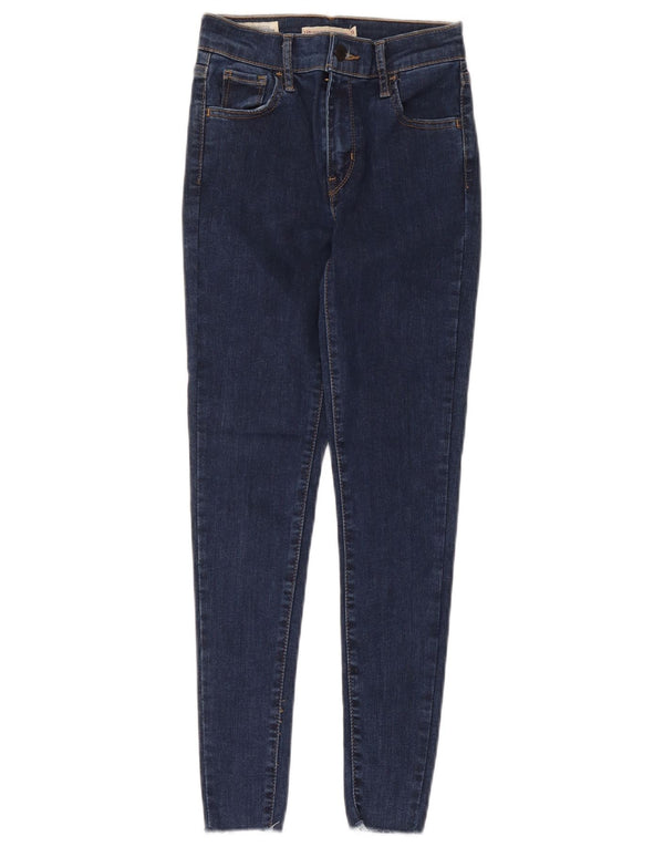 Blugi super skinny cu talie mare 720 Levi's pentru femei L23 L28 Bumbac albastru