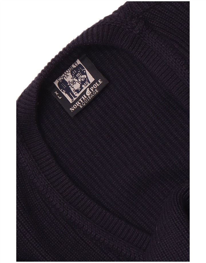 Pulover cardigan pentru bărbați North Pole XL bleumarin