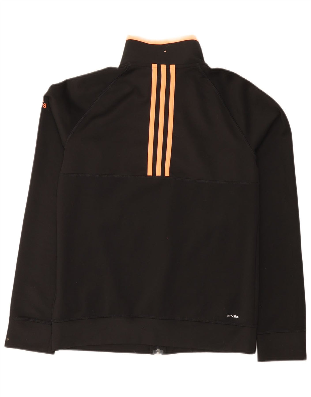 Jachetă de trening Climalite pentru femei Adidas UK 12/14 Medium Black