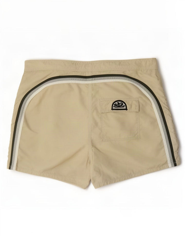 Sundek Pantaloni scurti de înot pentru femei, nailon mare, bej