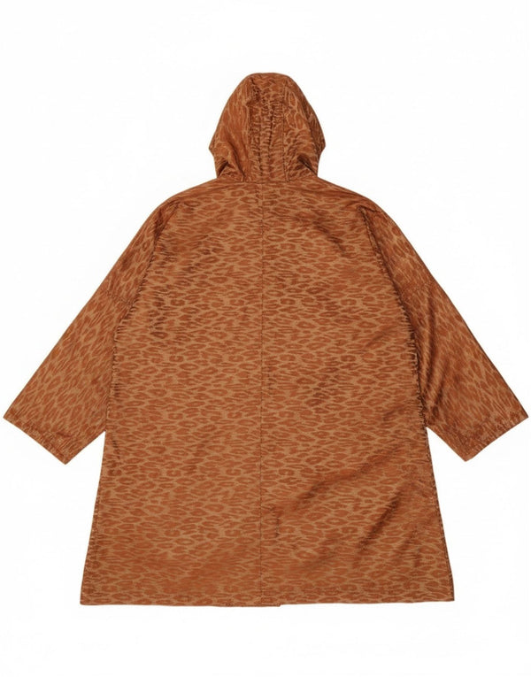 Pardesiu supradimensionat pentru femei Vintage UK 14 Maro Mediu Clasic