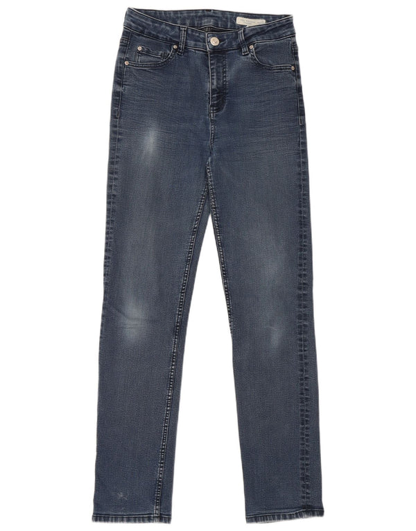 Blugi drepti pentru femei Marks & Spencer The Sienna UK 10 Small W28 L29 Blue
