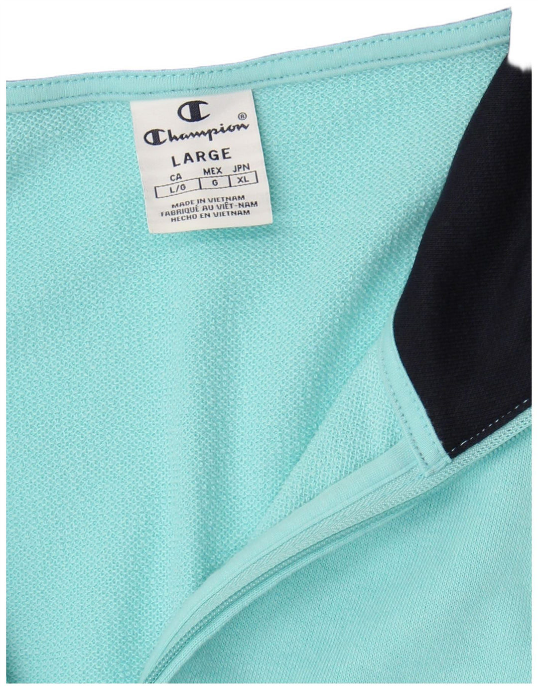 Jachetă de top pentru trening pentru femei Champion UK 16 Large Blue