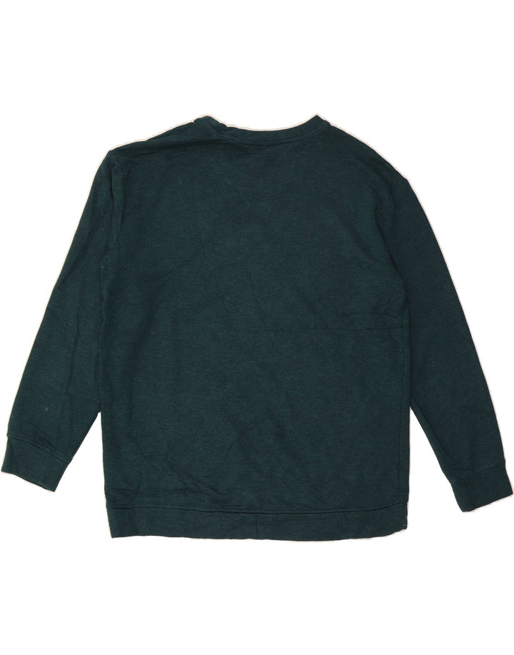 ORVIS Womens Sweatshirt Jumper UK 14 Medium Green Modal Vintage Orvis and Second-Hand Orvis from Messina Hembry 