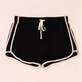 Pantaloni scurti sport Topshop pentru femei UK 10, poliester negru mic