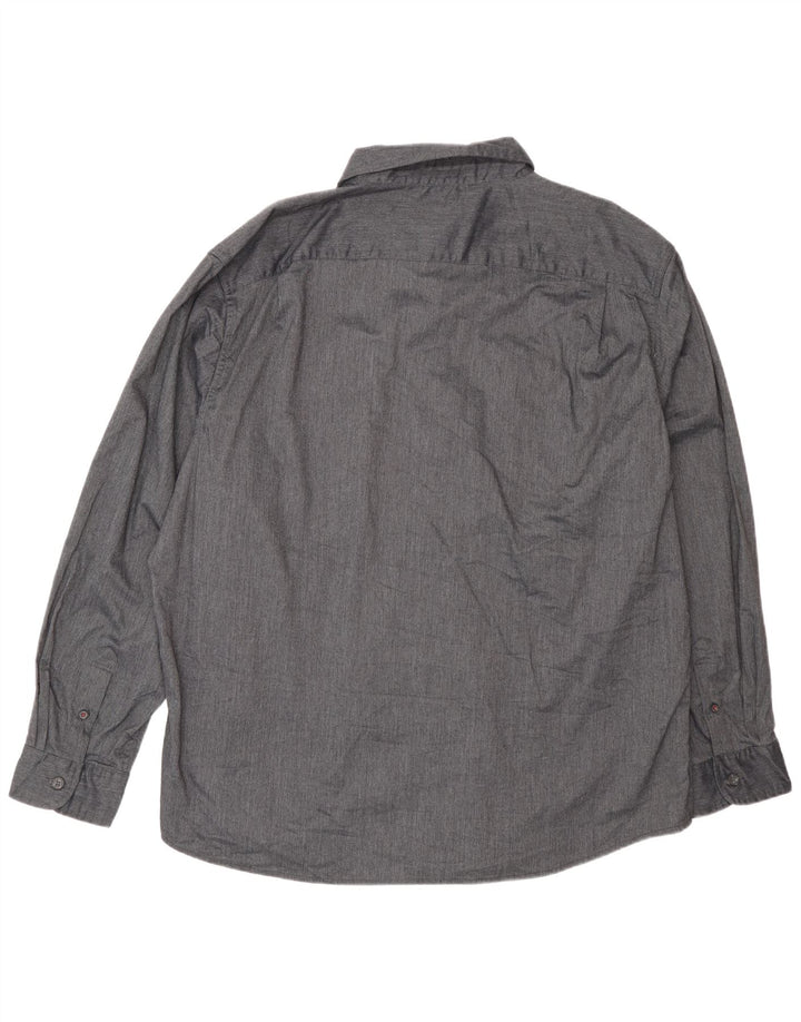 Cămașă pentru bărbați Wrangler 2XL bumbac gri