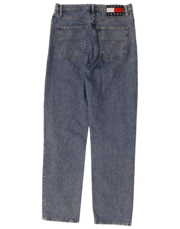 Blugi drepti pentru femei Tommy Hilfiger W29 L30 bumbac albastru