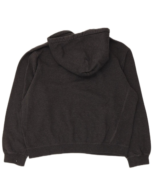 Pulover cu glugă supradimensionat pentru femei Russell Athletic UK 10 mic gri