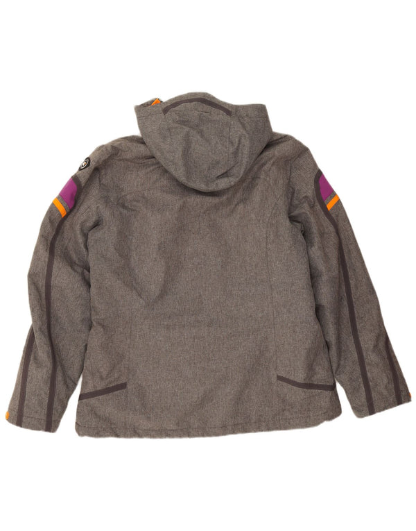 Jachetă Windbreaker pentru femei cu glugă Killtec IT 44 Medium Gri Colorblock