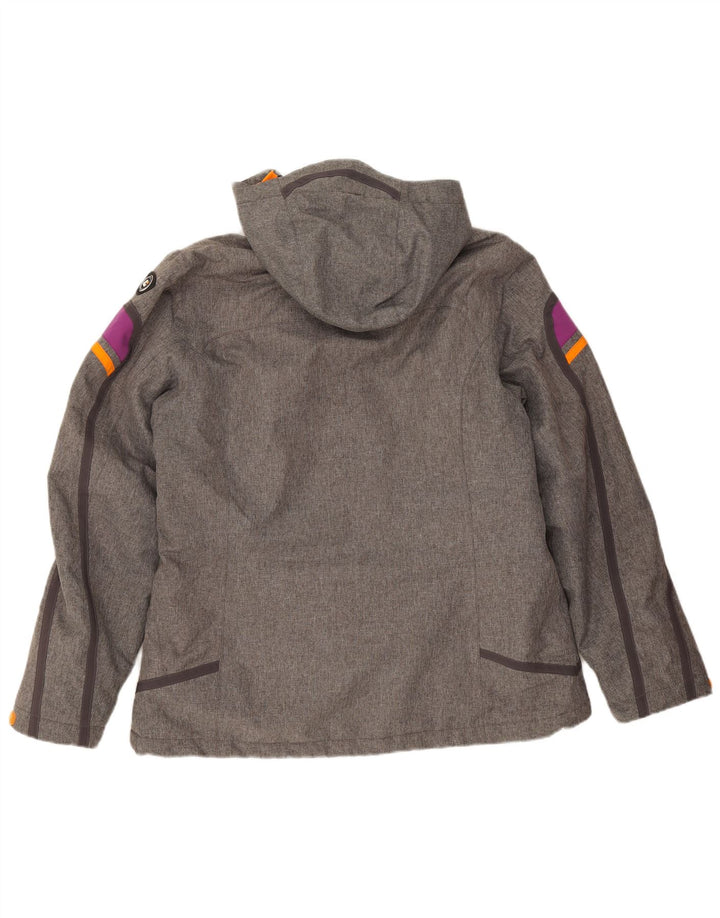 Jachetă Windbreaker pentru femei cu glugă Killtec IT 44 Medium Gri Colorblock