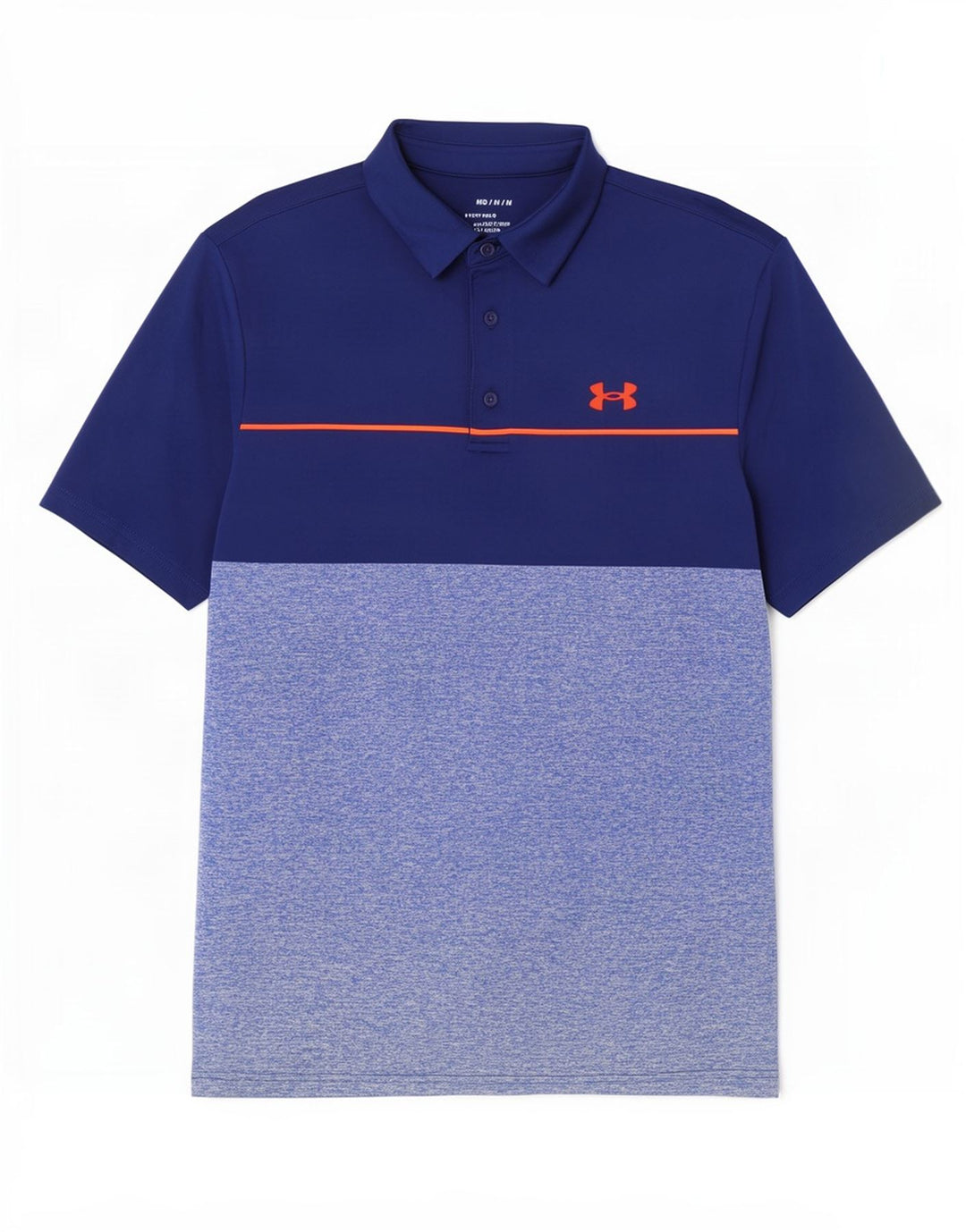 Tricou polo Under Armour pentru bărbați, mediu bleumarin, color block