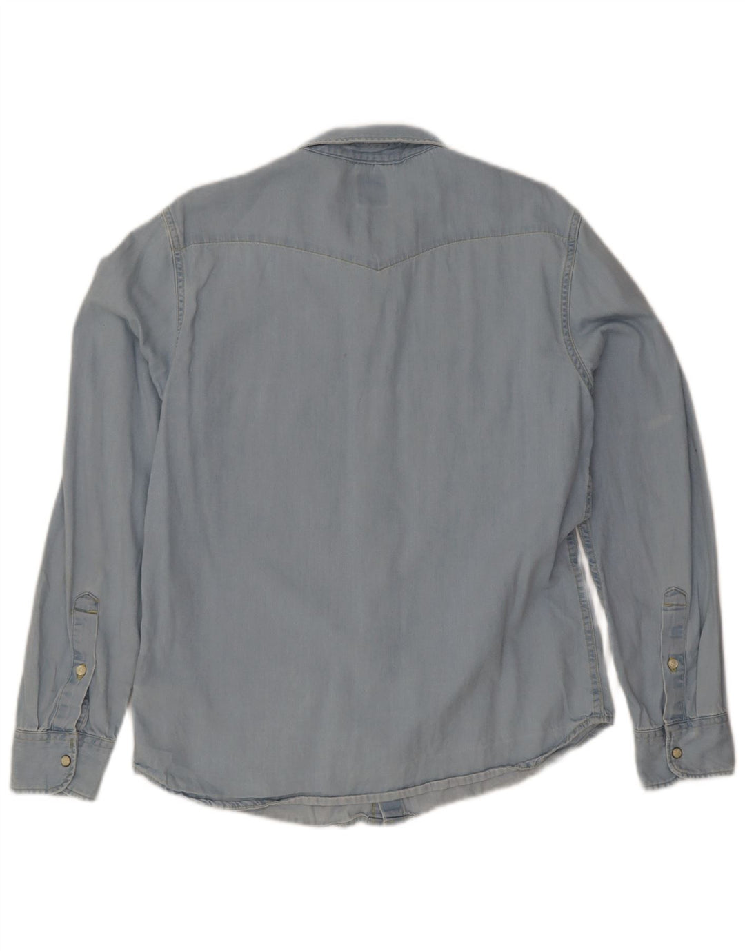 Cămașă Lee pentru damă, slim, din denim, mare, albastru, bumbac