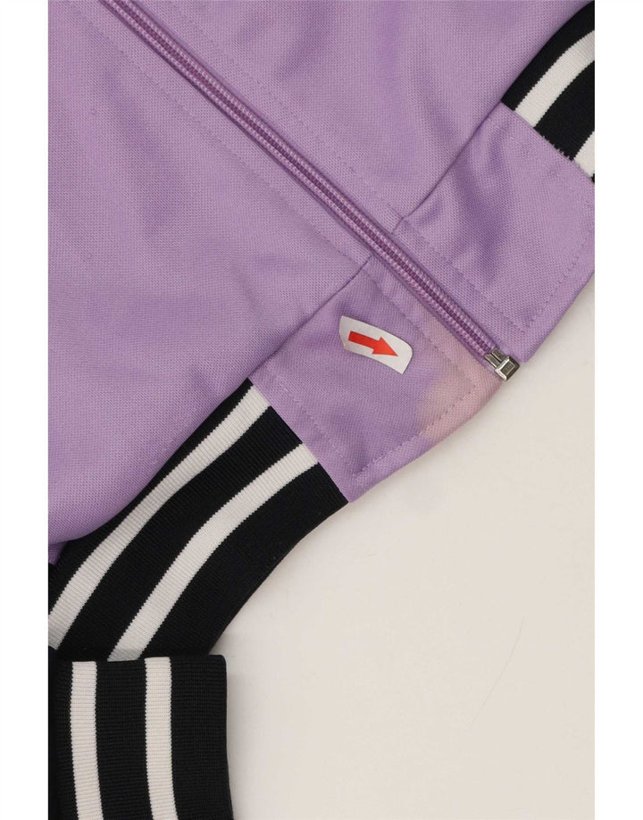 Jachetă de trening pentru femei Kappa UK 16, mare, mov, poliester color bloc