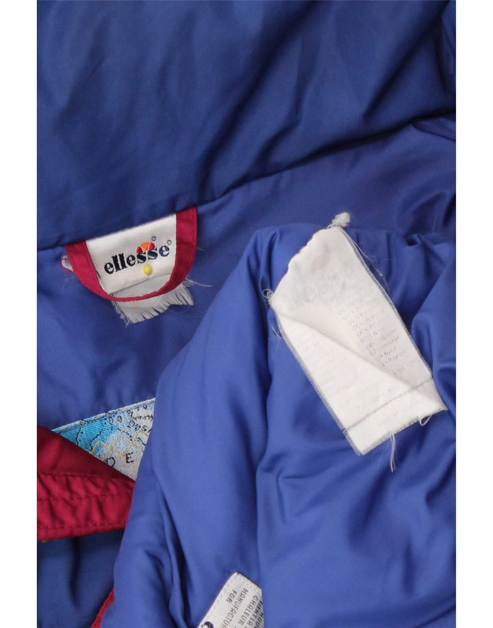 Jachetă de schi pentru bărbați Ellesse UK 40, mare, roz, poliester