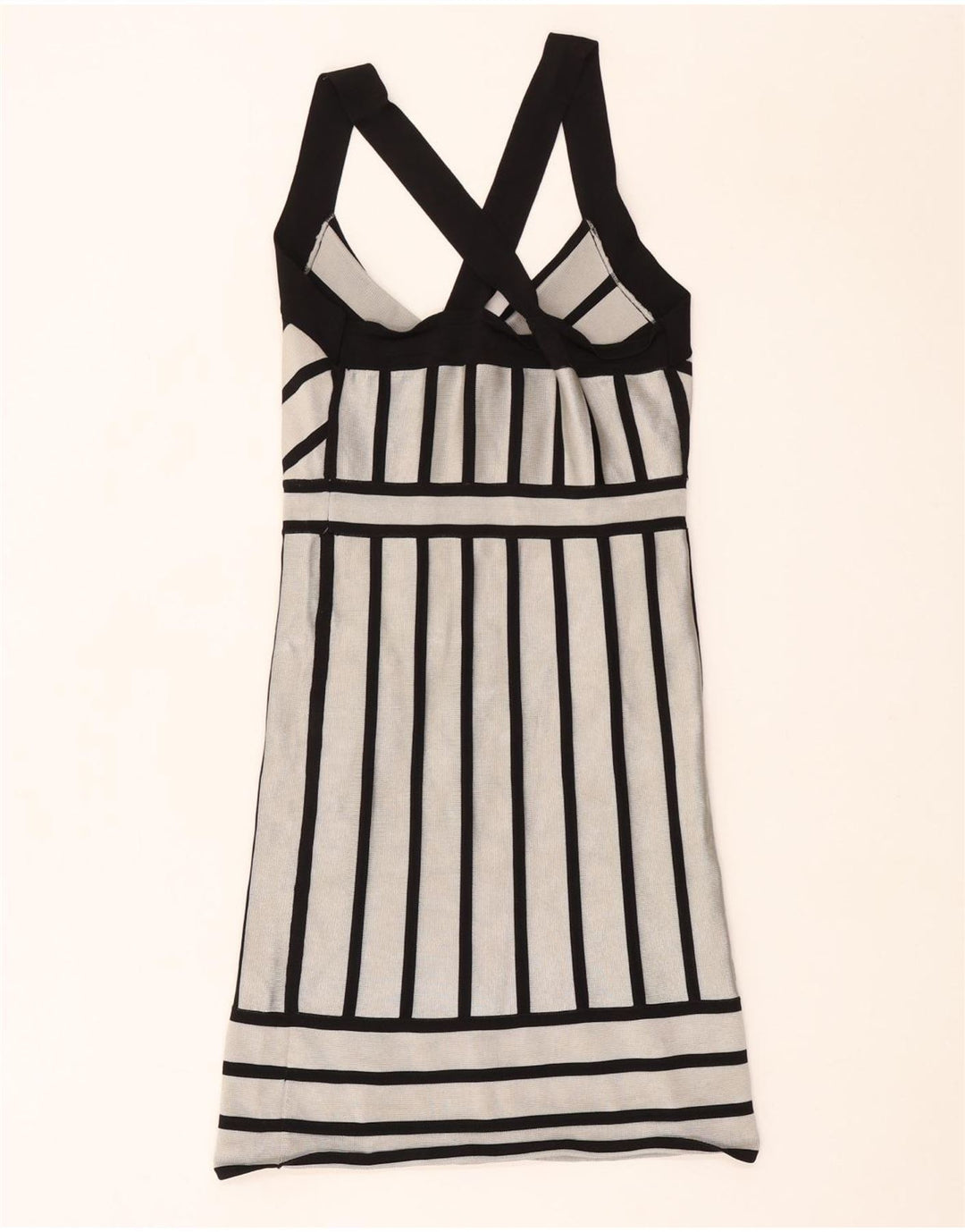 Rochie bodycon pentru femei French Connection UK 12 Medium White Striped