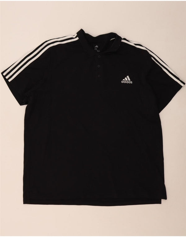 Tricou polo pentru bărbați ADIDAS 2XL negru