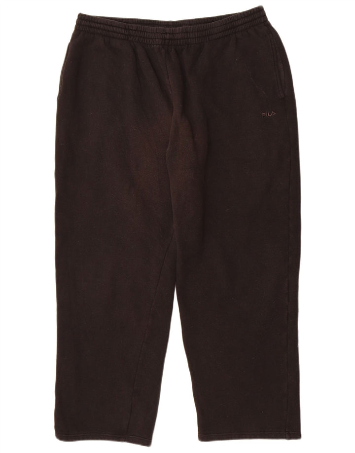 Pantaloni de trening Fila pentru bărbați XL bumbac negru