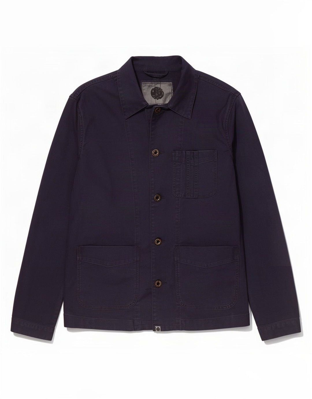 Jachetă utilitare Pretty Green pentru bărbați UK 40 mare bumbac bleumarin