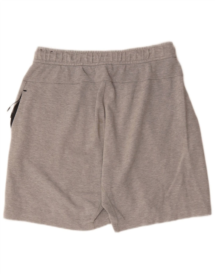 Pantaloni scurți sport Nike pentru bărbați, bumbac cu pete gri medii