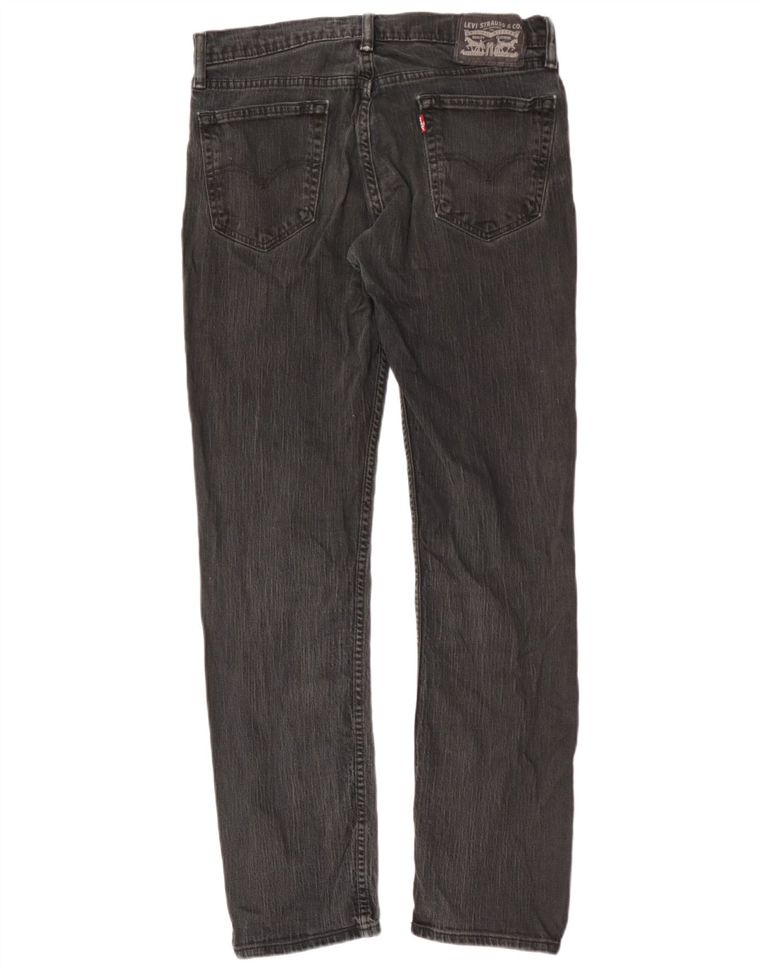 Blugi drepți distressed pentru bărbați Levi's W33 L32 bumbac negru