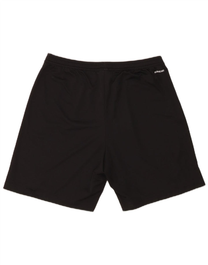 Pantaloni scurți sport pentru bărbați Adidas, mari, negru, poliester