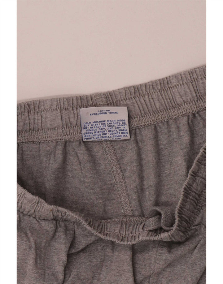 Pantaloni scurți sport pentru bărbați Champion Graphic Regular, bumbac gri mic