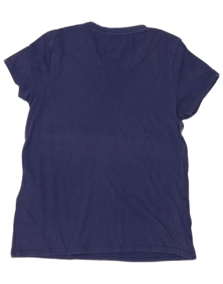 Tricou pentru femei LEVI'S Top UK 12 Medium Bleumarin Bumbac