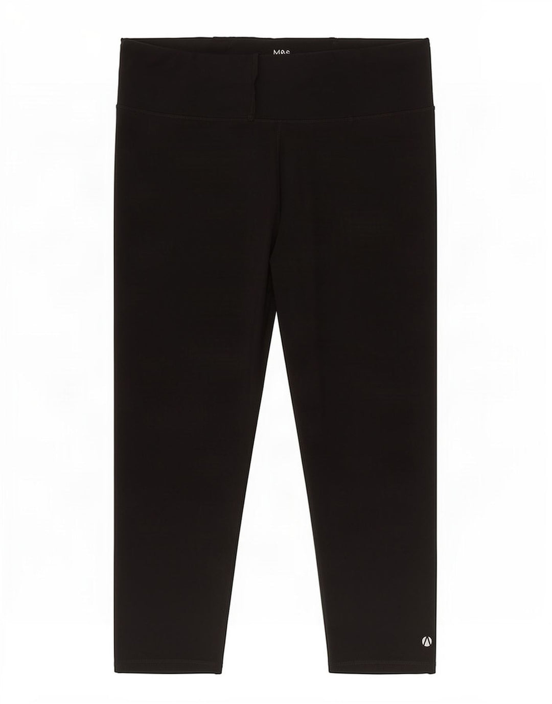 Leggings Capri pentru femei Marks & Spencer UK 20 2XL Poliester negru