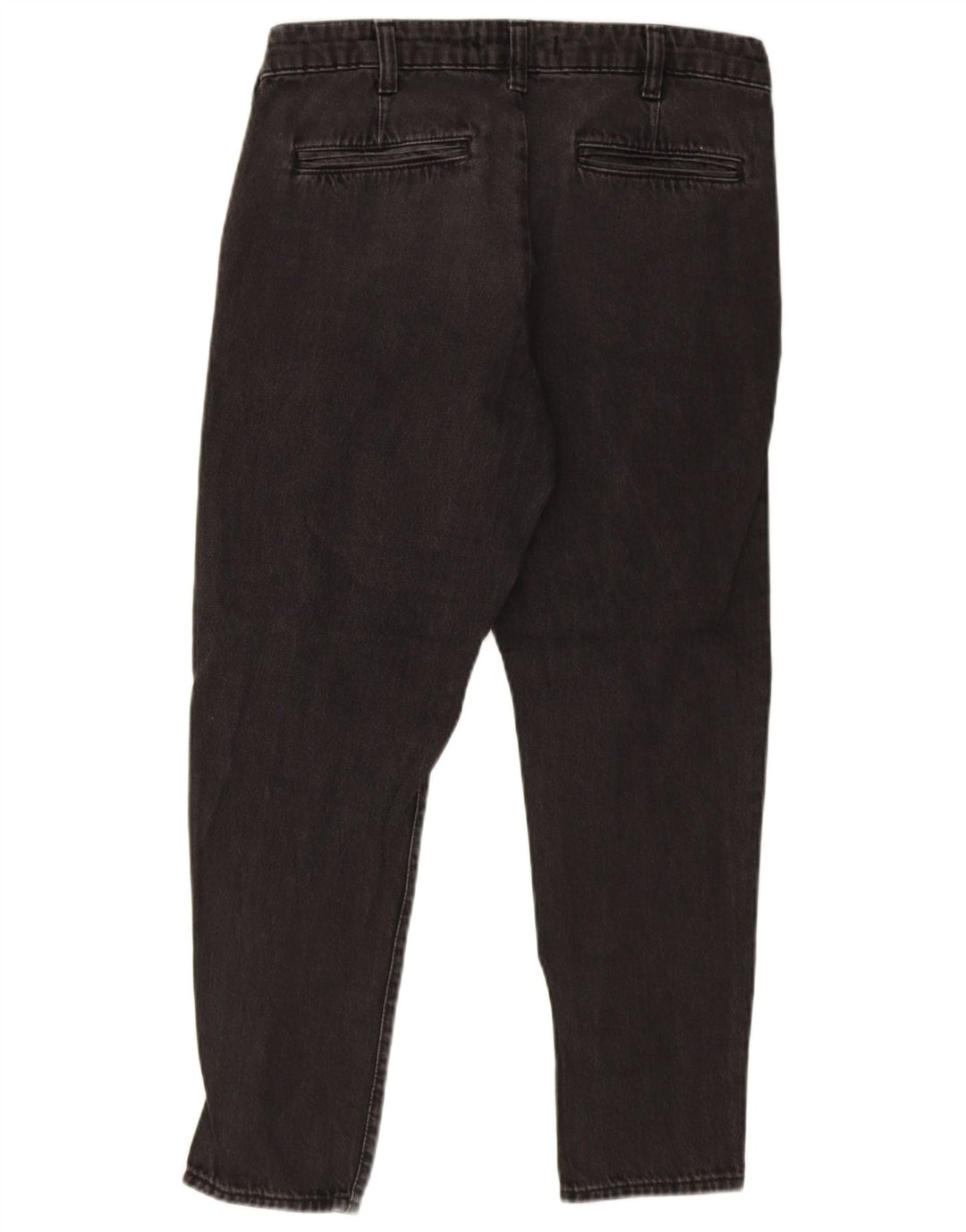 Blugi slim tăiați pentru bărbați Zara EU 40 Medium L31 L27 Bumbac negru