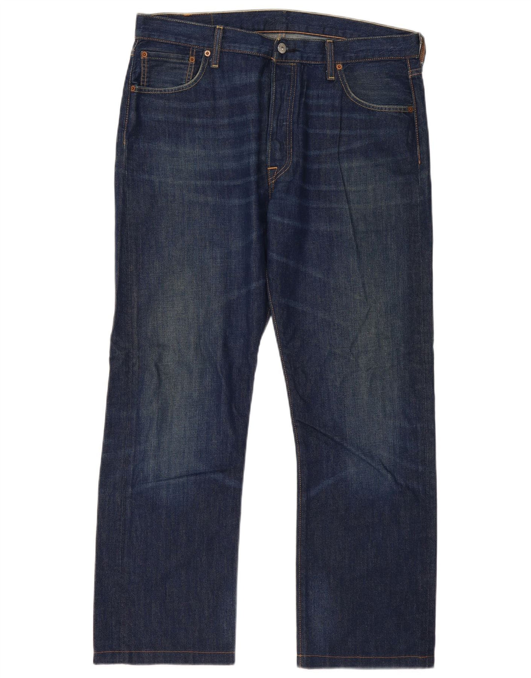 Blugi drepti pentru bărbați Levi's 501 W36 L30 Bumbac albastru