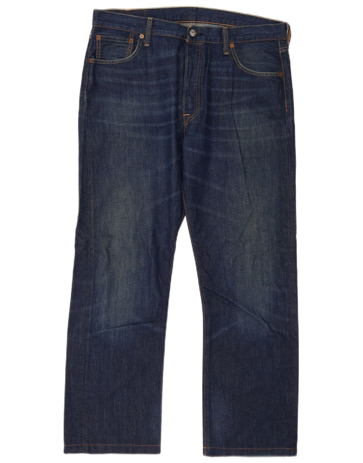 Blugi drepti pentru bărbați Levi's 501 W36 L30 Bumbac albastru