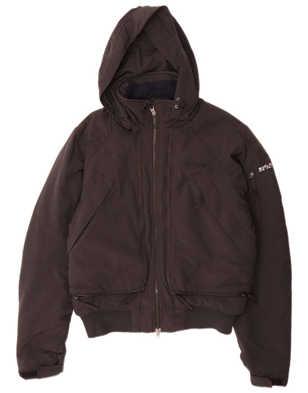 Jachetă bomber căptușită cu glugă pentru bărbați Woolrich UK 38 Medium Black