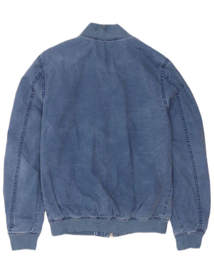 Bomber pentru bărbați Zara UK 36 Small Blue Bumbac