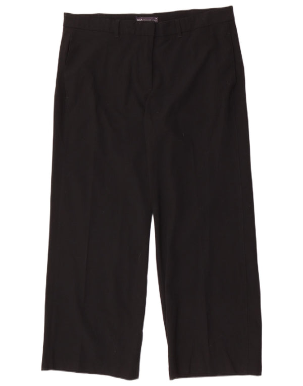 Pantaloni chino drepti pentru femei Marks & Spencer UK 16 Large W34 L27 Negru