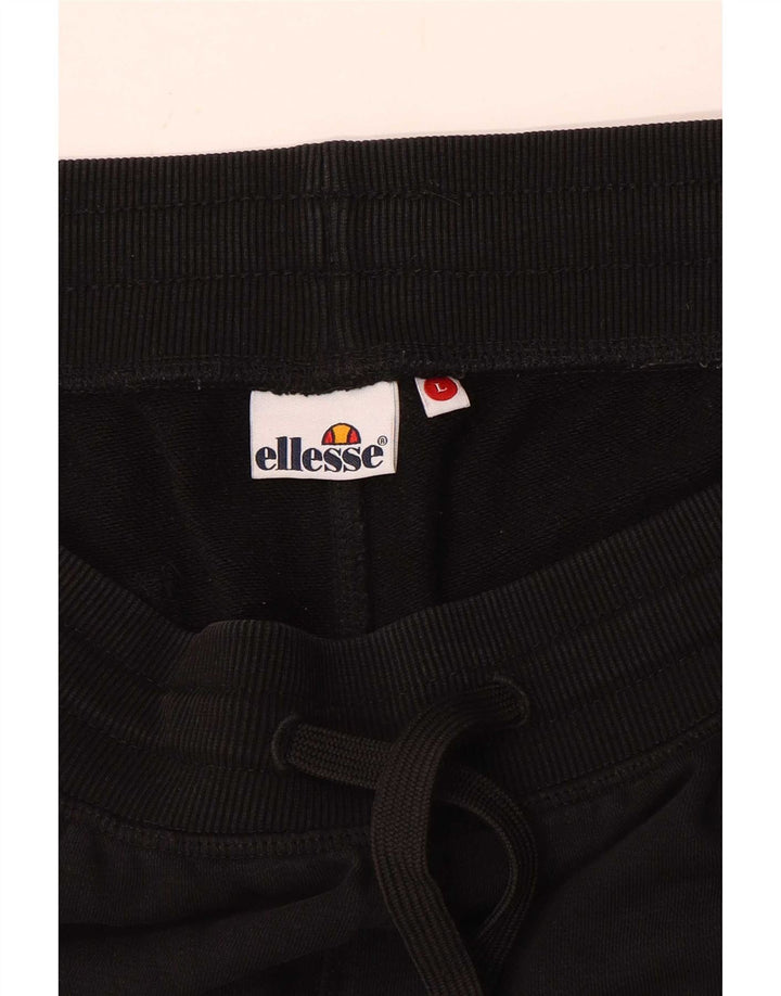 Pantaloni de trening pentru bărbați Ellesse Pantaloni de jogging mari negri