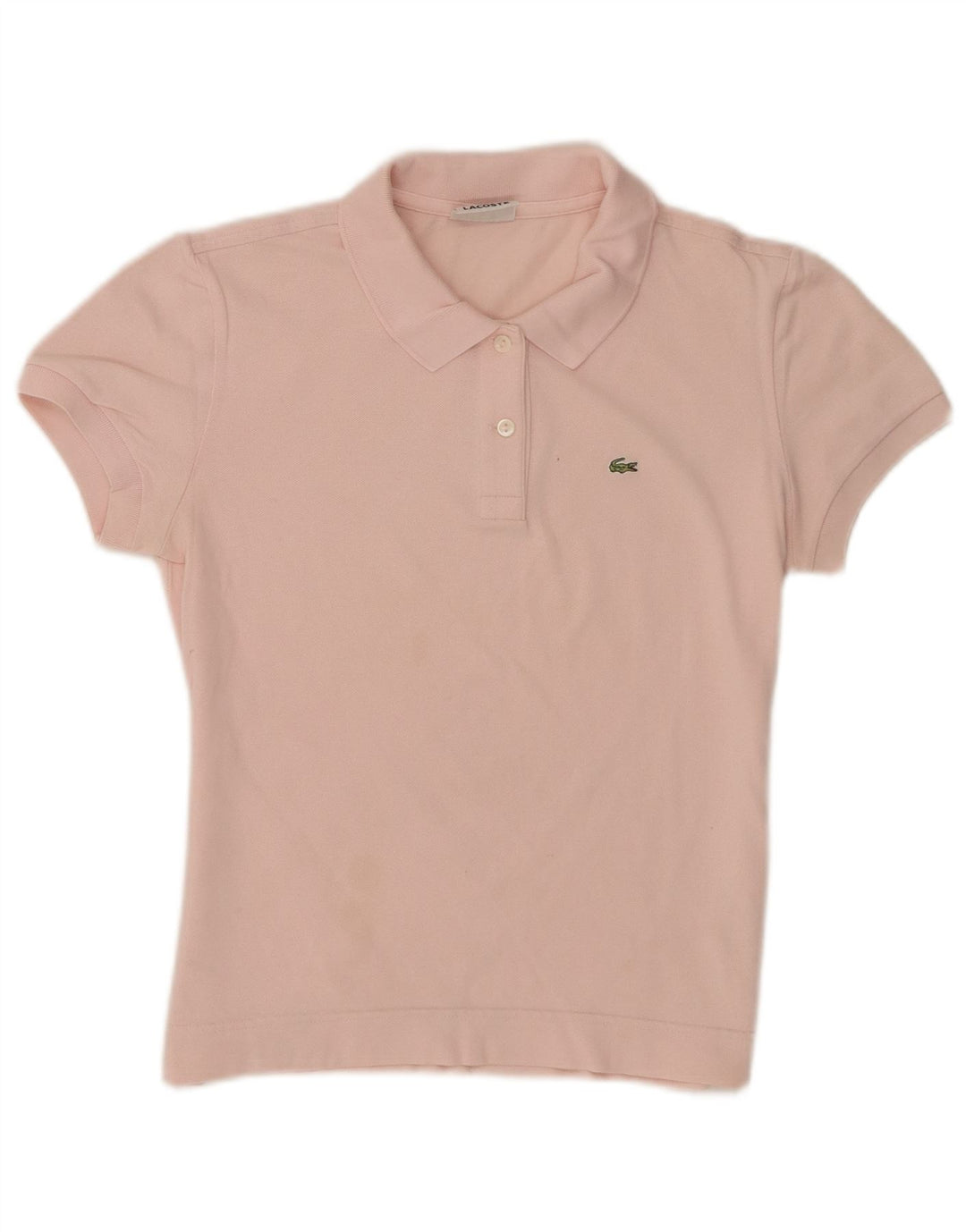 Tricou polo Lacoste pentru femei Mărimea 42 Bumbac roz mare